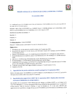 PROCES-VERBAL CM DU 09 11 23